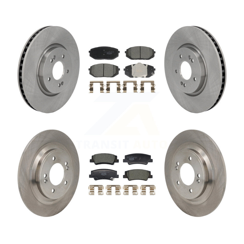 Transit Auto K8T-104667 Disc Brake Kit for 2022-2024 Kia Sportage, Hyundai Tucson - Front and Rear product image