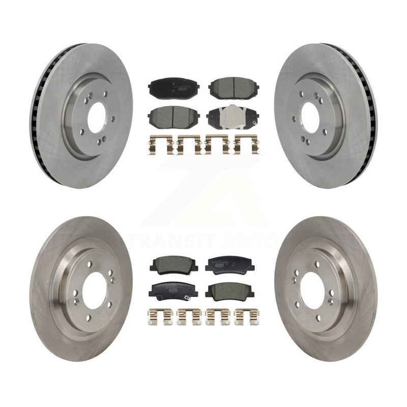 Transit Auto K8T-104667 Disc Brake Kit for 2022-2024 Kia Sportage, Hyundai Tucson - Front and Rear product image