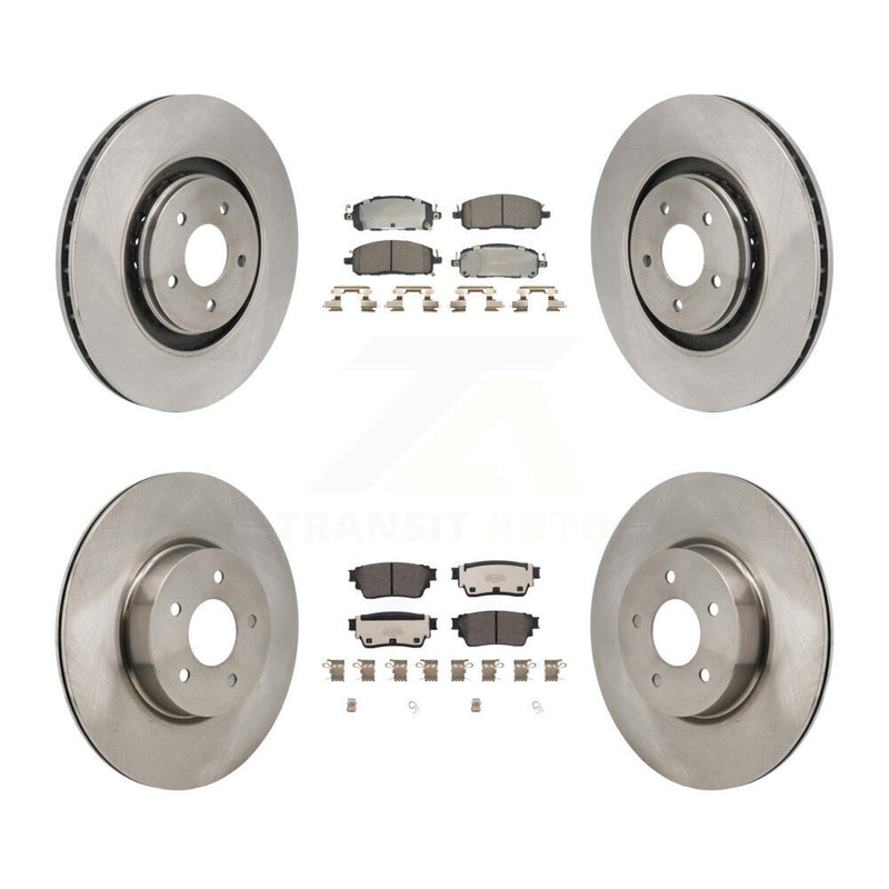 Transit Auto K8T-104668 Disc Brake Kit for 2022-2023 INFINITI QX60, Mitsubishi Outlander, Nissan Pathfinder - Front and Rear product image