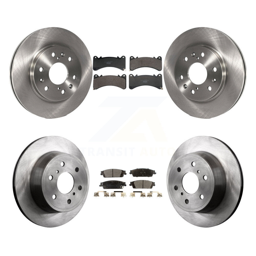Transit Auto K8T-104670 Disc Brake Kit for 2014-2020 Chevrolet Suburban, Cadillac Escalade, Cadillac Escalade ESV & more - Front and Rear product image
