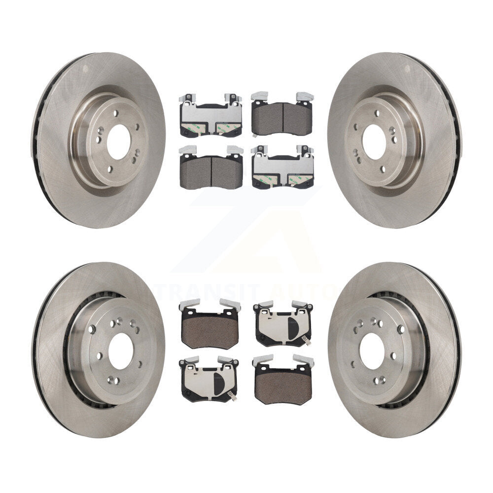 Transit Auto K8T-104676 Disc Brake Kit for 2018-2022 Genesis G70, Kia Stinger - Front and Rear product image