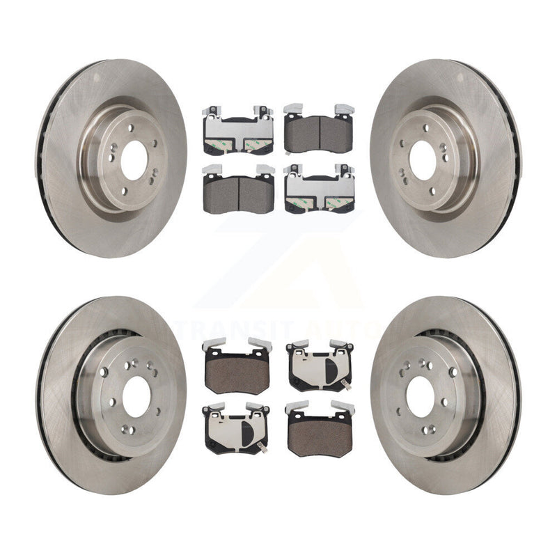 Transit Auto K8T-104676 Disc Brake Kit for 2018-2022 Genesis G70, Kia Stinger - Front and Rear product image