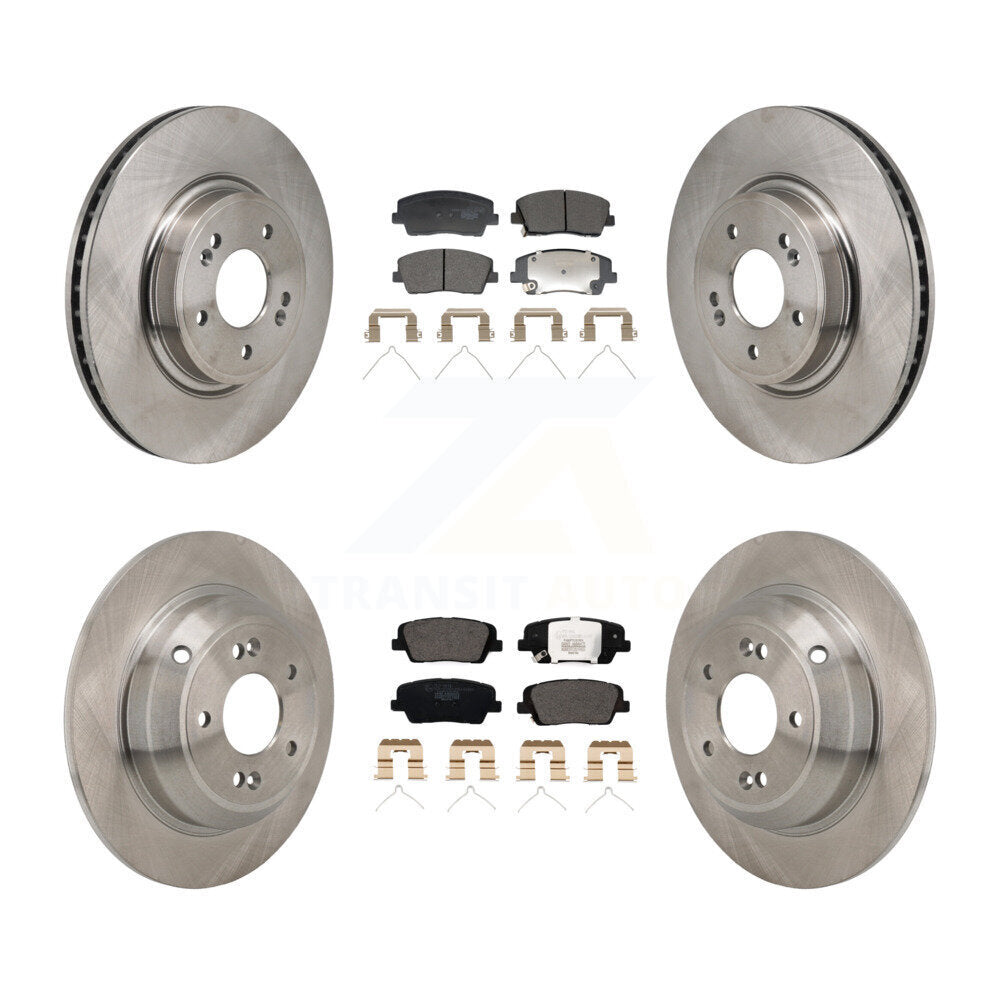 Transit Auto K8T-104677 Disc Brake Kit for 2018-2023 Genesis G70, Kia Stinger - Front and Rear product image