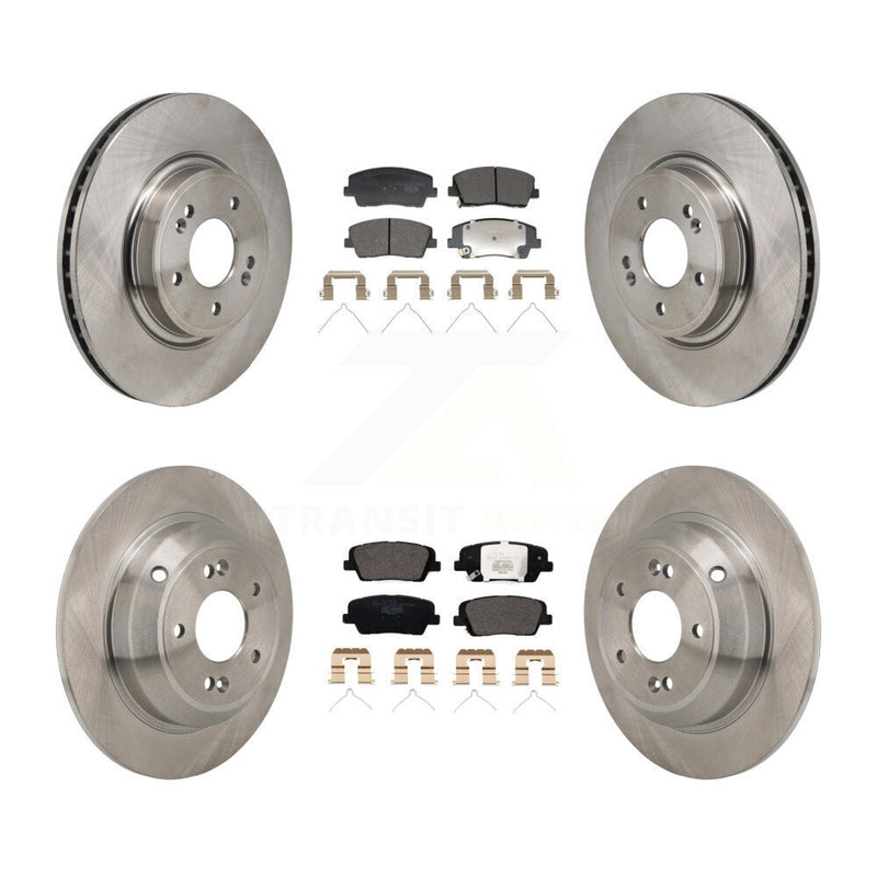 Transit Auto K8T-104677 Disc Brake Kit for 2018-2023 Genesis G70, Kia Stinger - Front and Rear product image