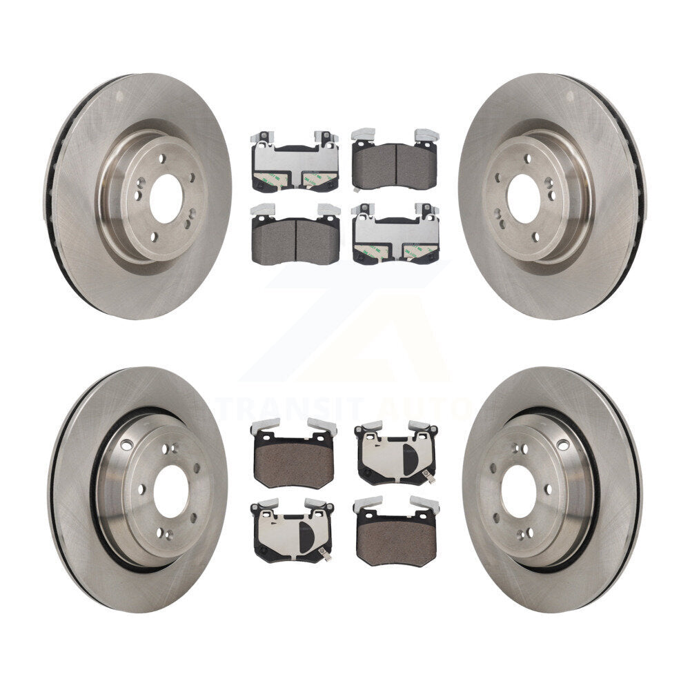 Transit Auto K8T-104678 Disc Brake Kit for 2022 Genesis G70 - Front and Rear product image