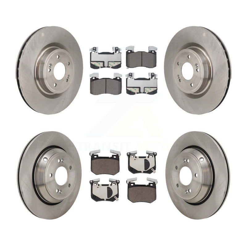 Transit Auto K8T-104678 Disc Brake Kit for 2022 Genesis G70 - Front and Rear product image