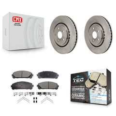 Transit Auto K8T-104688 Disc Brake Kit for 2021-2023 Lexus RZ450e, Subaru Solterra, Toyota bZ4X & more - Front product image