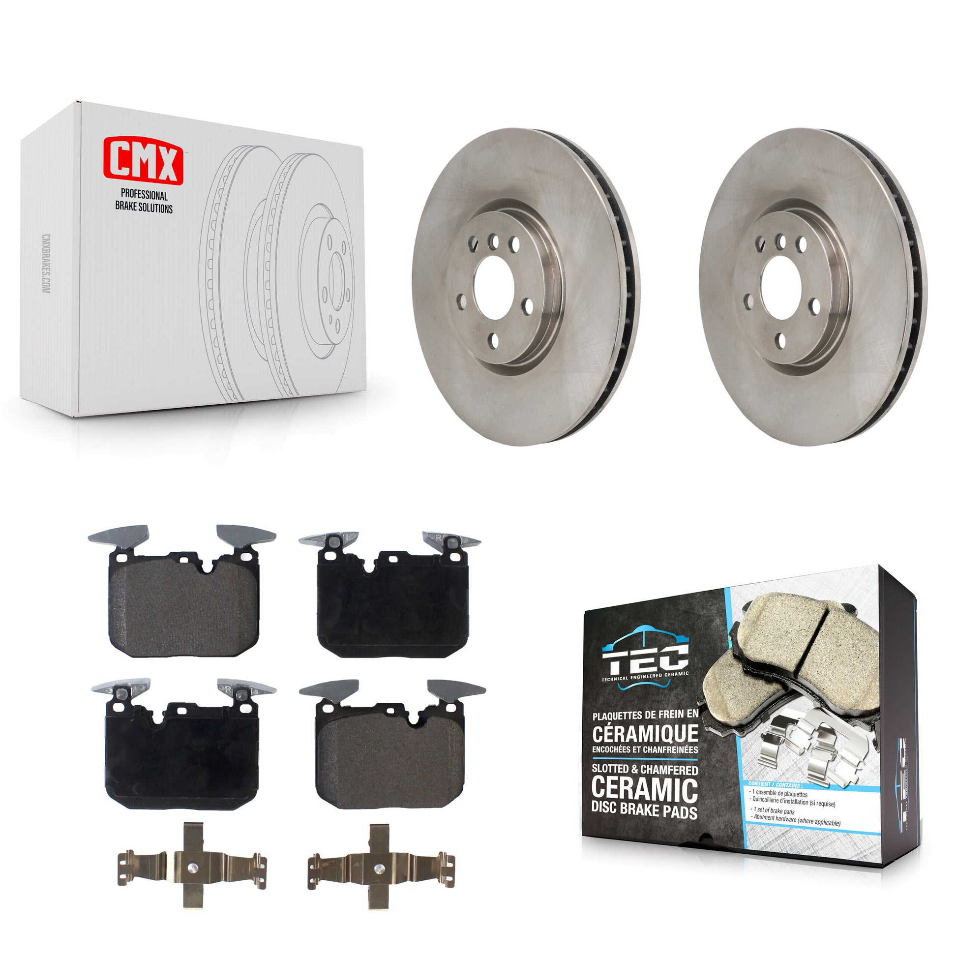 Transit Auto K8T-104693 Disc Brake Kit for 2020-2022 Mini Cooper - Front product image
