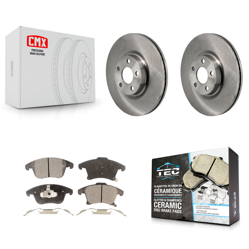 Transit Auto K8T-104697 Disc Brake Kit for 2017-2020 Lincoln MKZ - Front product image