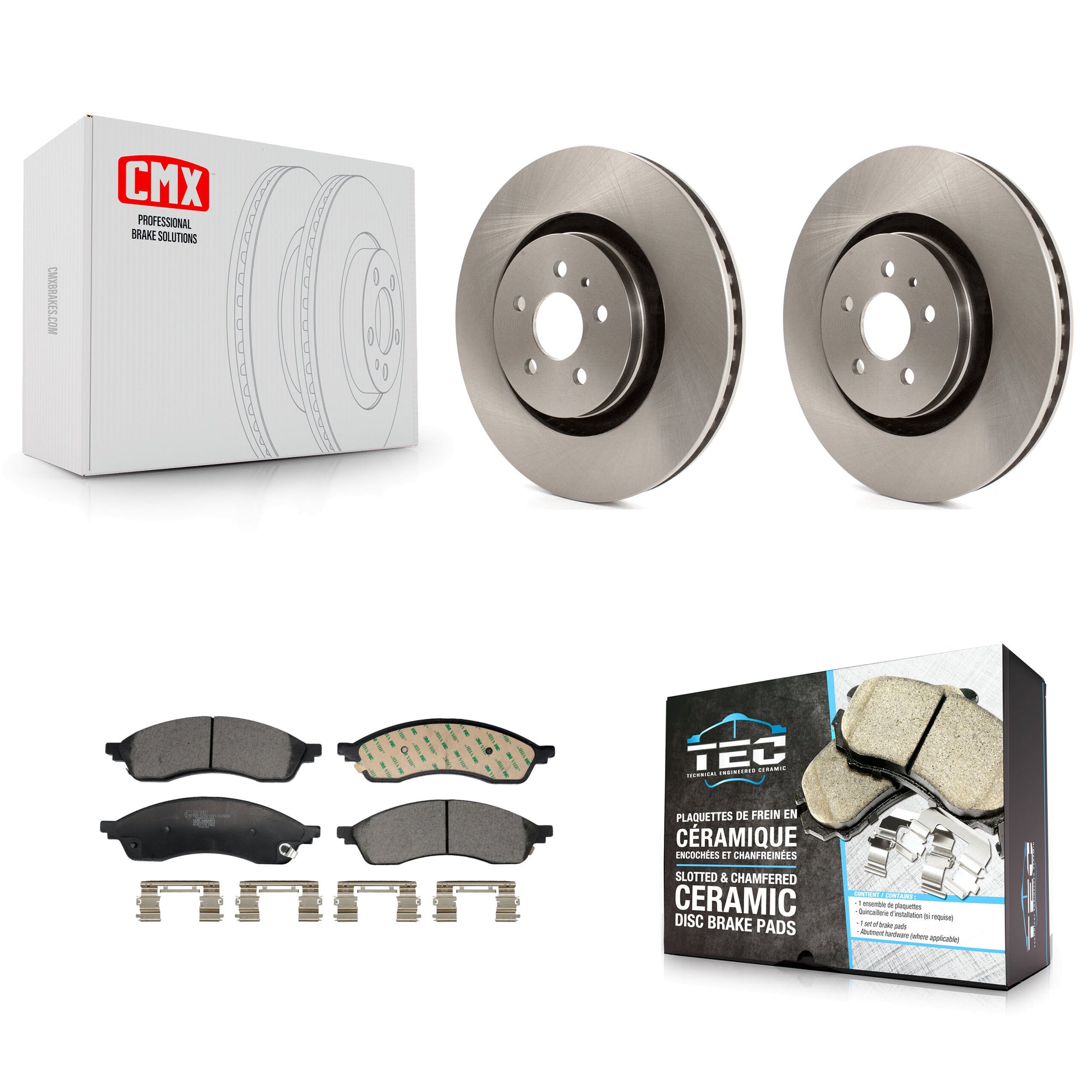 Transit Auto K8T-104699 Disc Brake Kit for 2022-2023 Lincoln Nautilus - Front product image