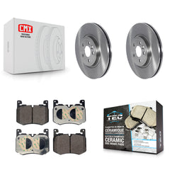 Transit Auto K8T-104707 Disc Brake Kit for 2017-2019 Jaguar F-Pace - Front product image