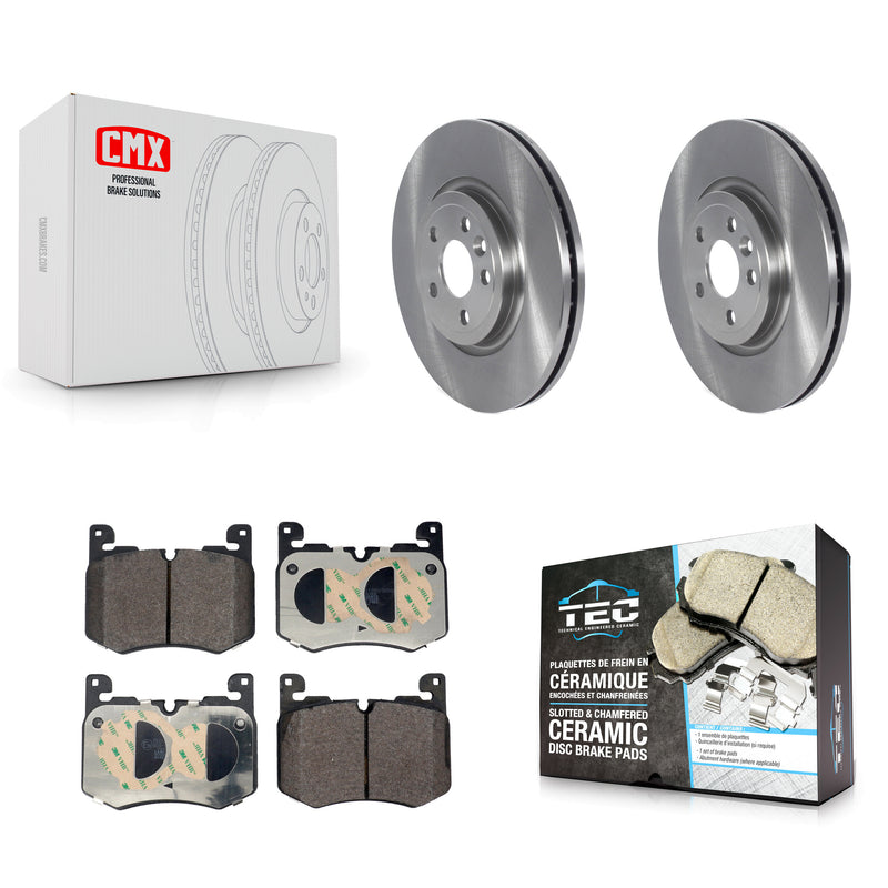 Transit Auto K8T-104707 Disc Brake Kit for 2017-2019 Jaguar F-Pace - Front product image