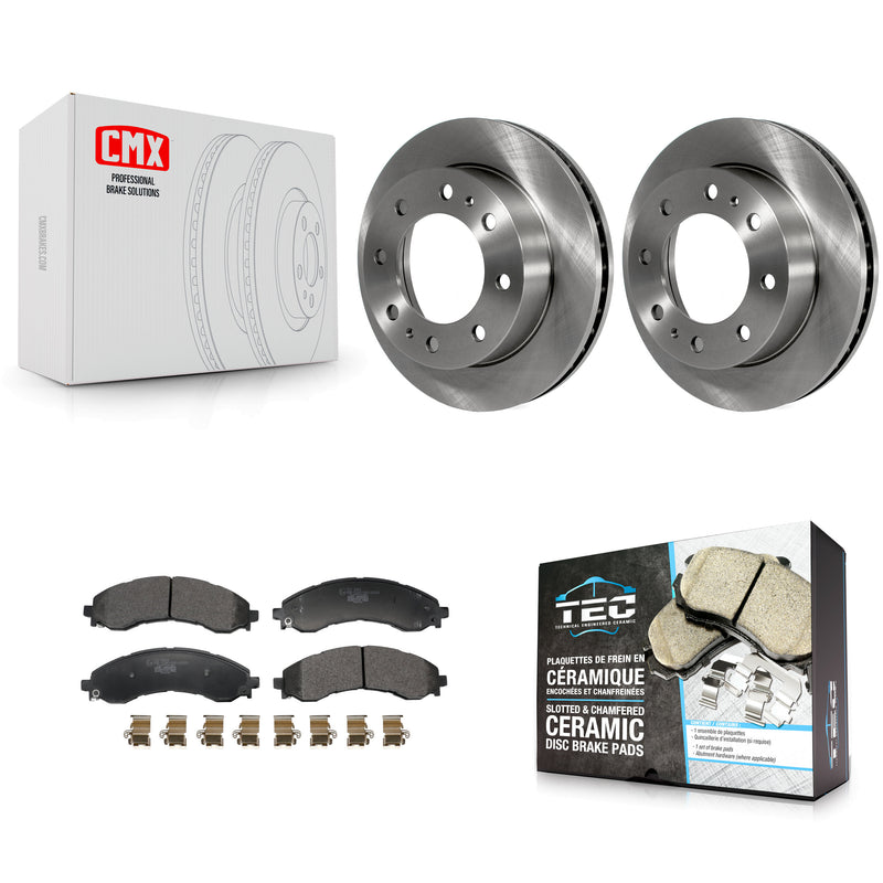 Transit Auto K8T-104708 Disc Brake Kit for 2021-2024 Chevrolet Express 2500, Chevrolet Express 3500, GMC Savana 2500 & more - Front product image