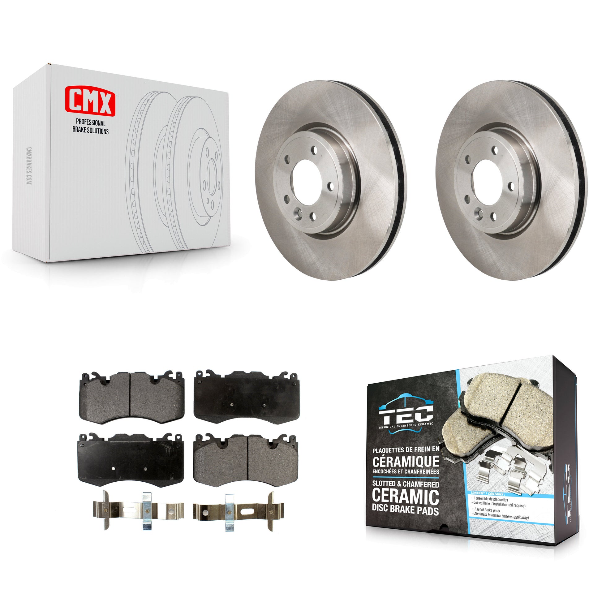 Transit Auto K8T-104711 Disc Brake Kit for 2020-2021 Land Rover Range Rover, Land Rover Range Rover Sport - Front product image