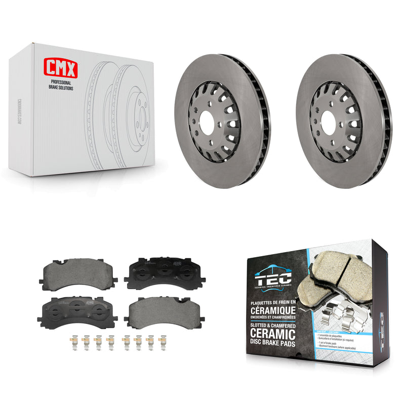 Transit Auto K8T-104713 Disc Brake Kit for 2019-2021 Audi A8 Quattro - Front product image