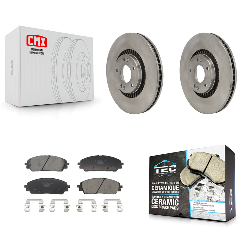 Transit Auto K8T-104716 Disc Brake Kit for 2022-2024 Kia Carnival - Front product image