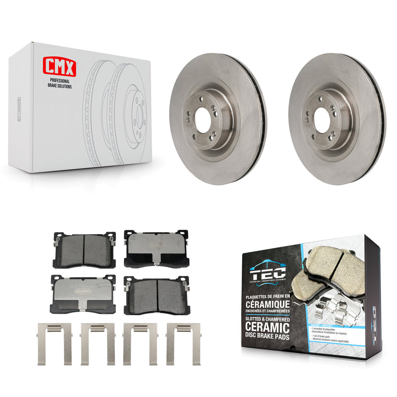 Transit Auto K8T-104719 Disc Brake Kit for 2012-2017 Kia K900, Hyundai Equus - Front product image
