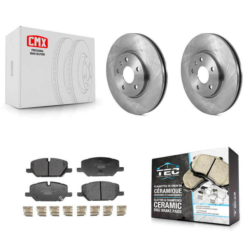 Transit Auto K8T-104722 Disc Brake Kit for 2020-2023 Buick Envision, Cadillac XT4 - Front product image