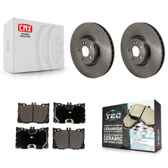 Transit Auto K8T-104724 Disc Brake Kit for 2016-2023 Mercedes-Benz C43 AMG, Mercedes-Benz E450, Mercedes-Benz E53 AMG & more - Front product image