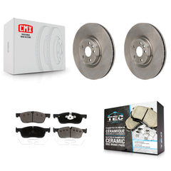 Transit Auto K8T-104726 Disc Brake Kit for 2016-2018 Jaguar E-Pace, Land Rover Discovery Sport - Front product image