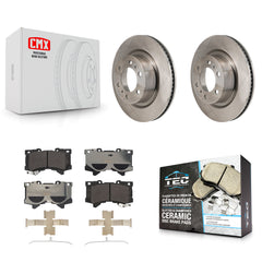 Transit Auto K8T-104732 Disc Brake Kit for 2022-2024 Toyota Sequoia, Lexus LX600, Toyota Tundra - Front product image