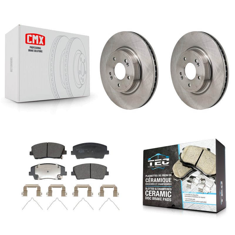 Transit Auto K8T-104746 Disc Brake Kit for 2018-2023 Genesis G70, Kia Stinger - Front product image