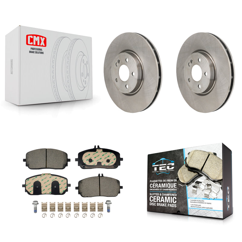 Transit Auto K8T-104748 Disc Brake Kit for 2019-2023 Mercedes-Benz EQB 300, Mercedes-Benz EQB 350, Mercedes-Benz GLA250 & more - Front product image