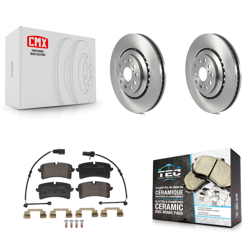 Transit Auto K8T-104750 Disc Brake Kit for 2013-2018 Audi S6, Audi S7, Audi S8 - Rear product image