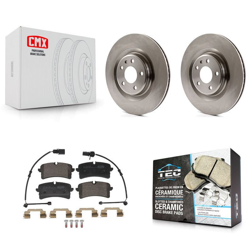 Transit Auto K8T-104751 Disc Brake Kit for 2016-2017 Audi A7 Quattro - Rear product image