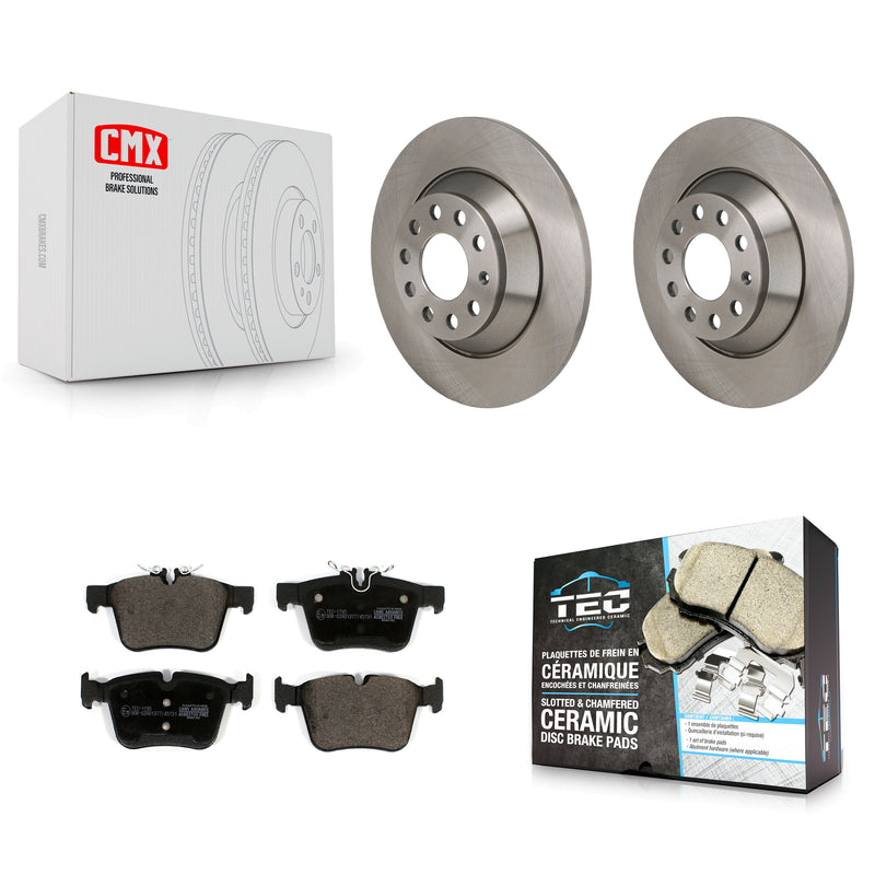 Transit Auto K8T-104754 Disc Brake Kit for 2015-2021 Mercedes-Benz C300 - Rear product image