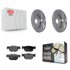Transit Auto K8T-104759 Disc Brake Kit for 2017-2018 Jaguar F-Pace - Rear product image