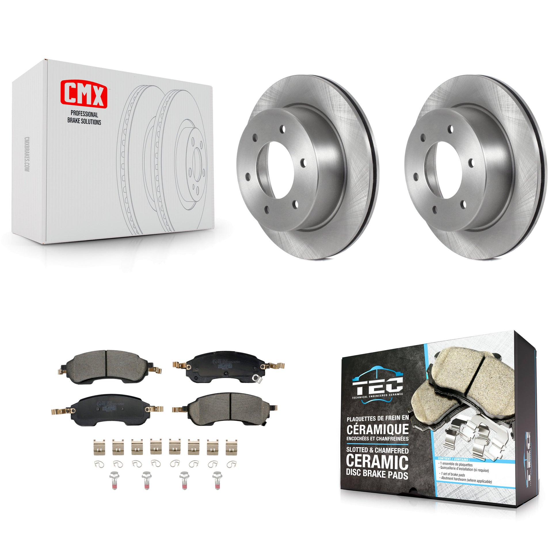 Transit Auto K8T-104761 Disc Brake Kit for 2021-2023 Ford Bronco - Rear product image