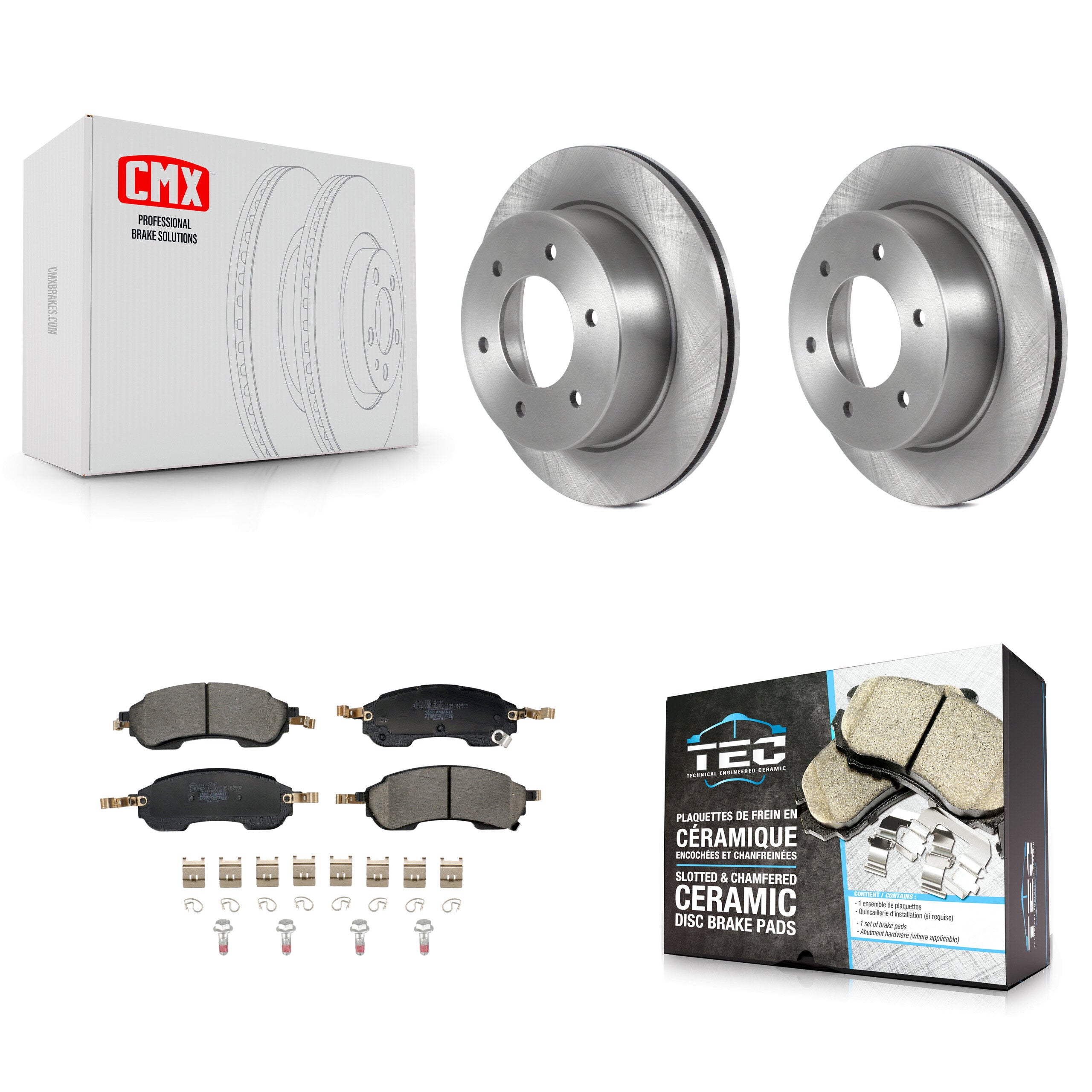 Transit Auto K8T-104761 Disc Brake Kit for 2021-2023 Ford Bronco - Rear product image