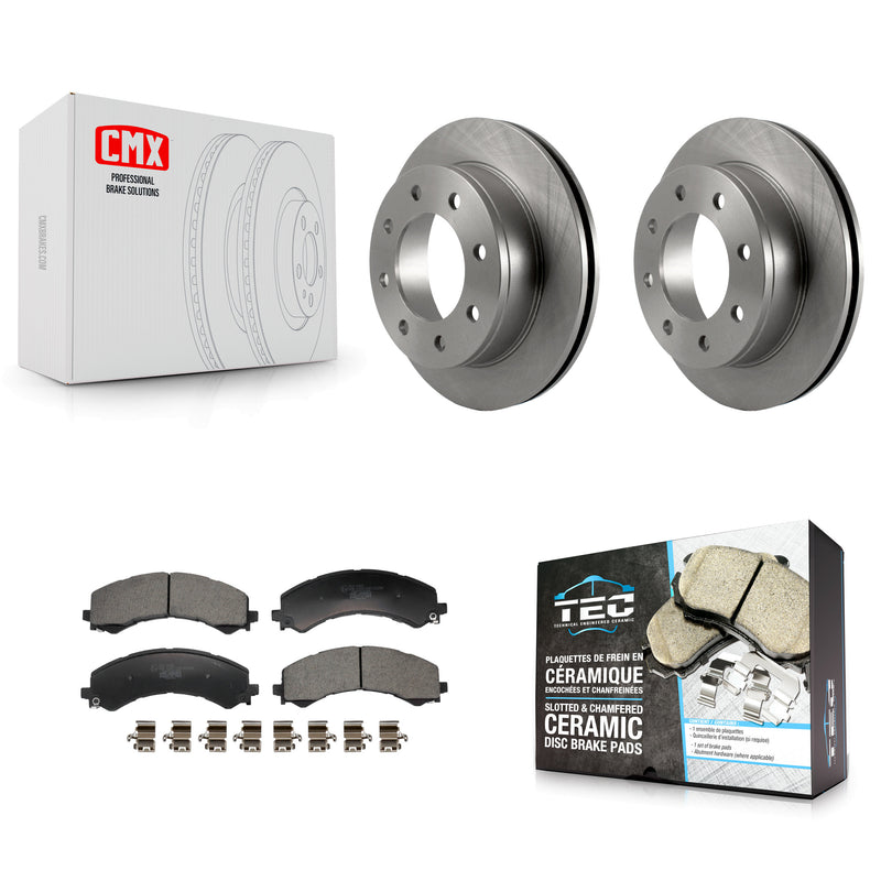 Transit Auto K8T-104764 Disc Brake Kit for 2021-2024 Chevrolet Express 2500, GMC Savana 2500 - Rear product image