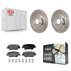 Transit Auto K8T-104766 Disc Brake Kit for 2021-2023 Genesis GV60, Hyundai Ioniq 6, Kia EV6 & more - Rear product image