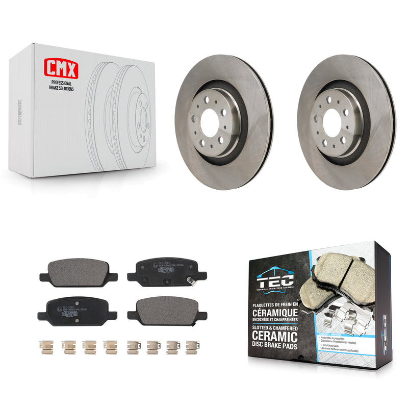 Transit Auto K8T-104767 Disc Brake Kit for 2020-2022 Tesla Y - Rear product image