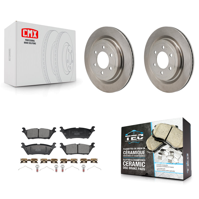 Transit Auto K8T-104768 Disc Brake Kit for 2021-2025 Ford F-150 Lightning, Ford F-150 - Rear product image