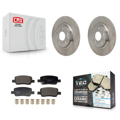 Transit Auto K8T-104770 Disc Brake Kit for 2021-2024 Kia Sorento, Hyundai Santa Fe - Rear product image