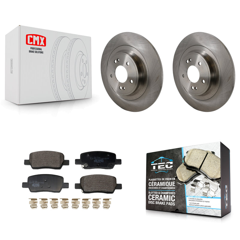 Transit Auto K8T-104772 Disc Brake Kit for 2022-2024 Kia Sorento, Hyundai Santa Cruz, Kia Carnival - Rear product image