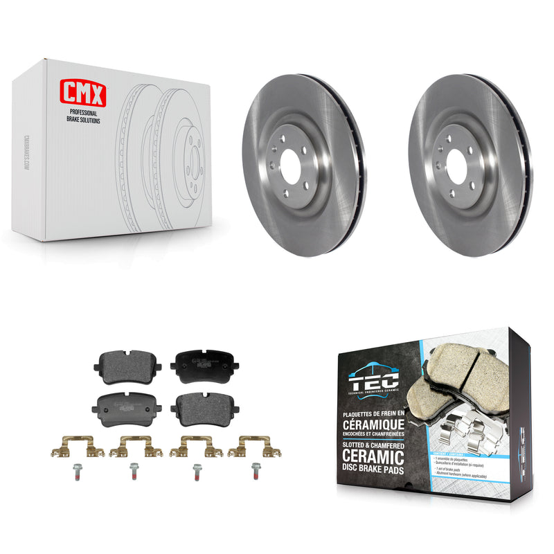 Transit Auto K8T-104774 Disc Brake Kit for 2020-2023 Audi e-tron S, Audi Q7, Audi A8 Quattro & more - Rear product image