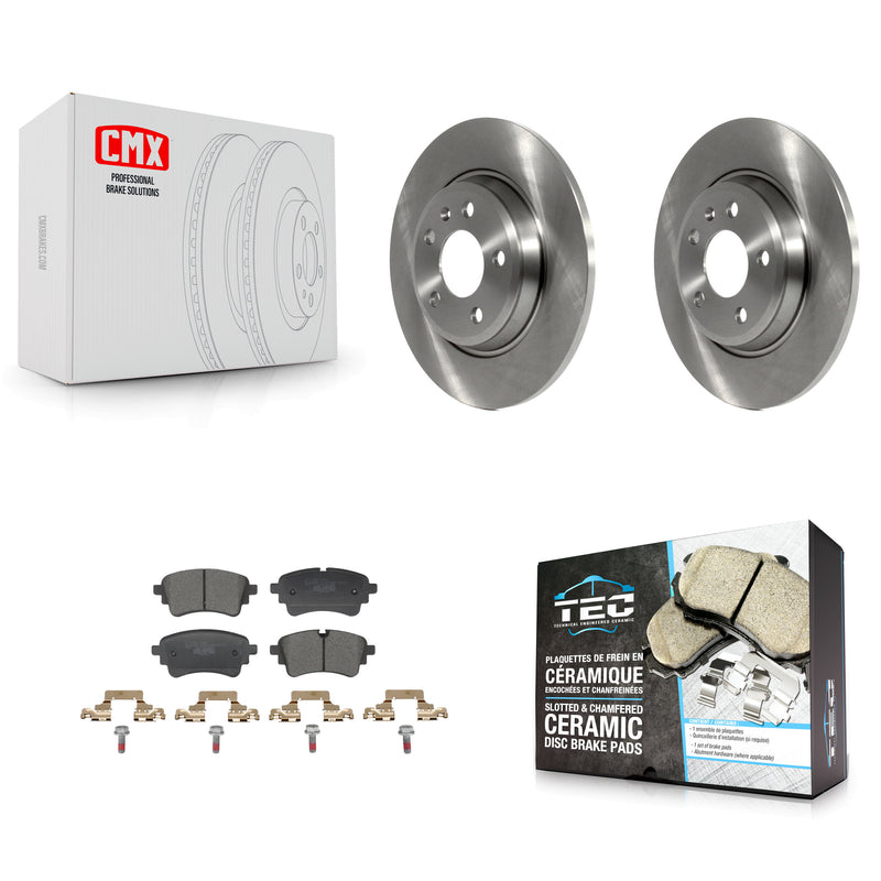 Transit Auto K8T-104776 Disc Brake Kit for 2021-2023 Audi A4 Quattro, Audi A5 Sportback - Rear product image
