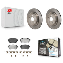 Transit Auto K8T-104778 Disc Brake Kit for 2021-2023 Lexus RZ450e, Subaru Solterra, Toyota bZ4X & more - Rear product image