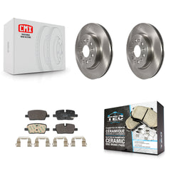 Transit Auto K8T-104780 Disc Brake Kit for 2020-2025 Chevrolet Equinox EV, Cadillac XT5, Cadillac XT6 & more - Rear product image