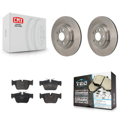 Transit Auto K8T-104783 Disc Brake Kit for 2019-2023 BMW M235i xDrive Gran Coupe, Mini Cooper Clubman, Mini Cooper Countryman & more - Rear product image