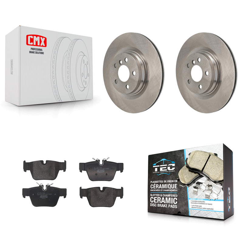 Transit Auto K8T-104783 Disc Brake Kit for 2019-2023 BMW M235i xDrive Gran Coupe, Mini Cooper Clubman, Mini Cooper Countryman & more - Rear product image