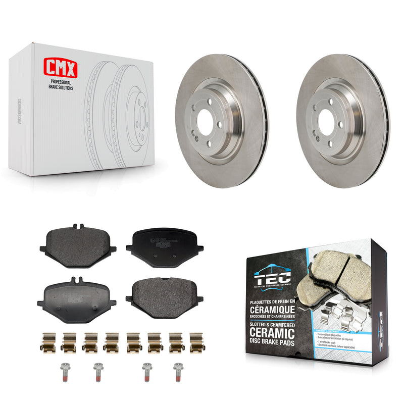 Transit Auto K8T-104784 Disc Brake Kit for 2021 Mercedes-Benz GLE63 AMG S - Rear product image