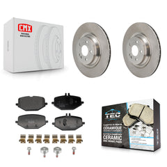 Transit Auto K8T-104785 Disc Brake Kit for 2020-2023 Mercedes-Benz Maybach GLS600, Mercedes-Benz GLE350, Mercedes-Benz GLE450 & more - Rear product image