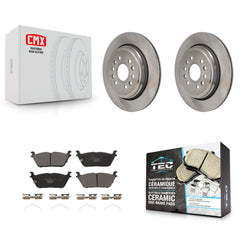 Transit Auto K8T-104795 Disc Brake Kit for 2021-2024 Jeep Grand Wagoneer L, Jeep Wagoneer L, Jeep Grand Wagoneer & more - Rear product image