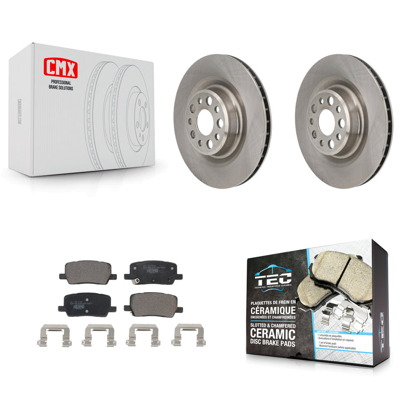 Transit Auto K8T-104796 Disc Brake Kit for 2021-2023 Tesla S, Tesla X - Rear product image