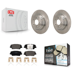 Transit Auto K8T-104802 Disc Brake Kit for 2018-2023 Genesis G70, Kia Stinger - Rear product image